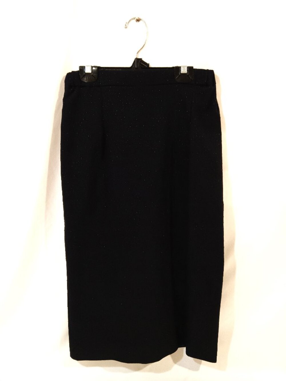 Tracy Lynn Skirt Size 8 Fits M Vintage Women NWT Straight Midi Midnight Blue